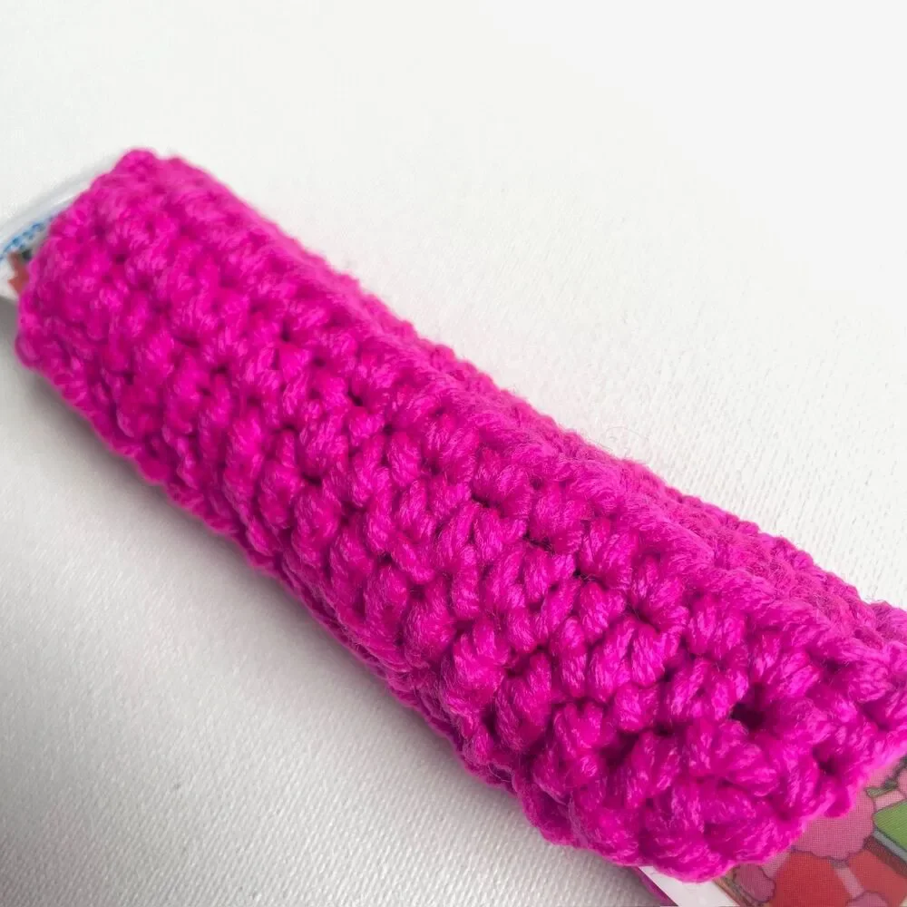 🍦 Handmade Crochet Ice Pop Sleeves – No More Cold Hands! (Multiple Colors)